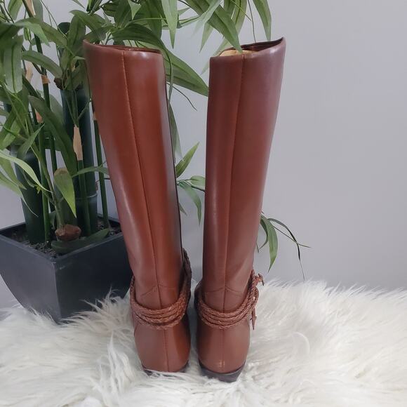 Scruples Brown Soft Leather Riding Boots 6.5 - Picture 3 of 14